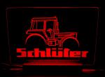 Schlüter LED Schild im mordernen Design